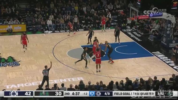 哈登34分难救主 森林狼逆转快船18分赢胜